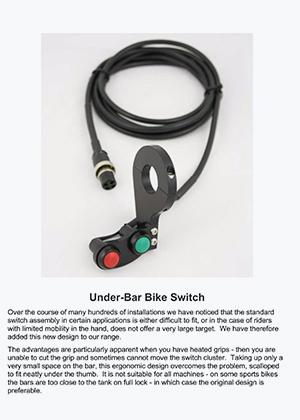 Kliktronic Under Bar Switch