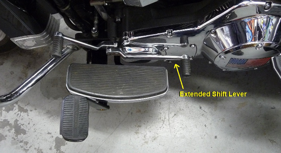 Left side foot brake for handi-cap