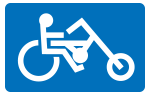 We can help disabled riders get into the wind again.