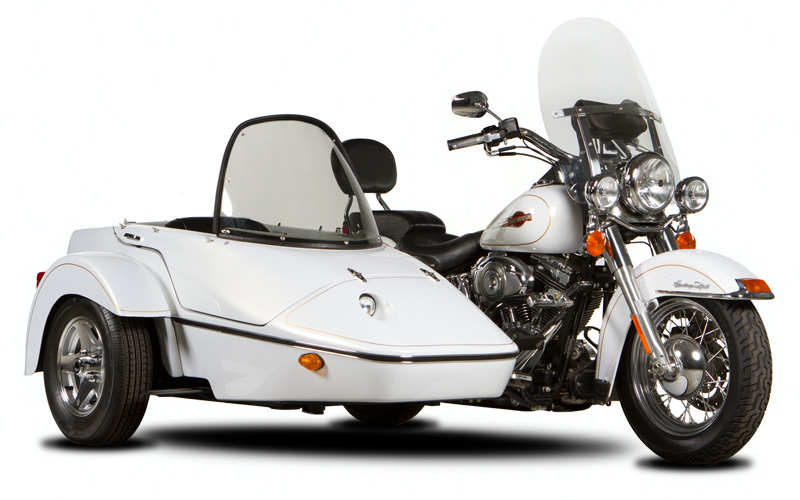 Hannigan Motorsports Conte Classic Sidecar for HD® FST Softail